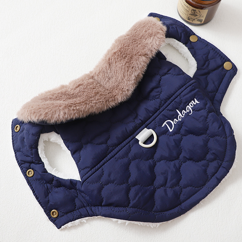 雪纳瑞专用可牵引衣服秋天