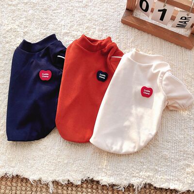 狗狗衣服2025新款冬小狗比熊泰迪博美秋冬保暖韩系打底衫幼犬冬装