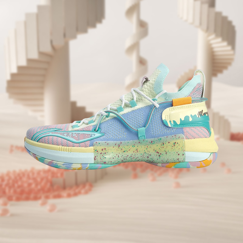 李宁正品篮球鞋男夏新款运动鞋闪击6实战训练男鞋耐磨球鞋ABAP071