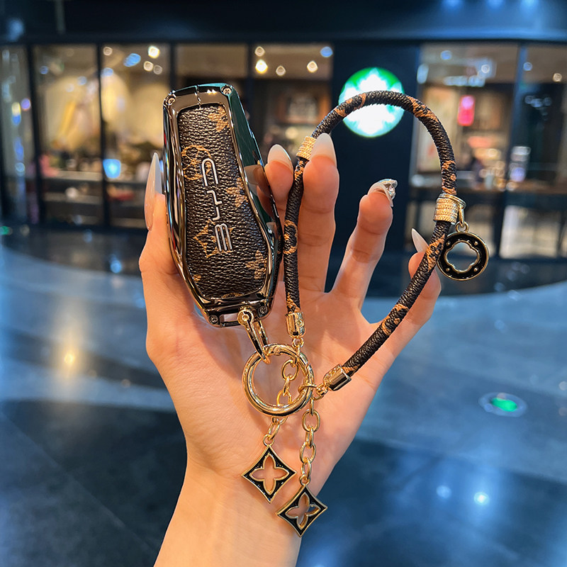 比亚迪汉钥匙套秦plusdmi宋pro海豚车元唐ev海豹06海鸥驱逐舰05扣