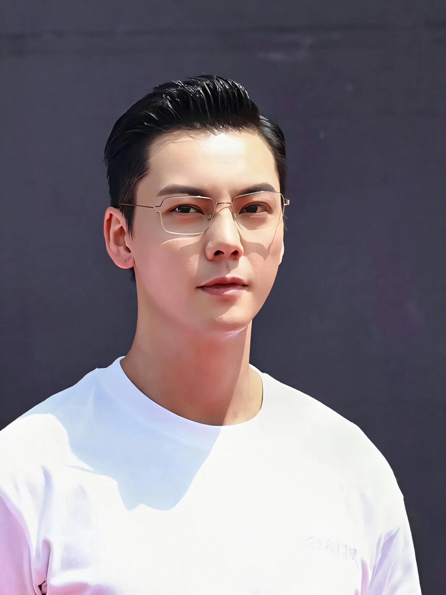 LINDBE林德男女眼镜框刘昊然陈伟霆赵露思同款全架无螺丝专超轻
