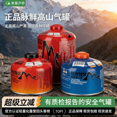 脉鲜高原气罐户外便携高寒登山罐