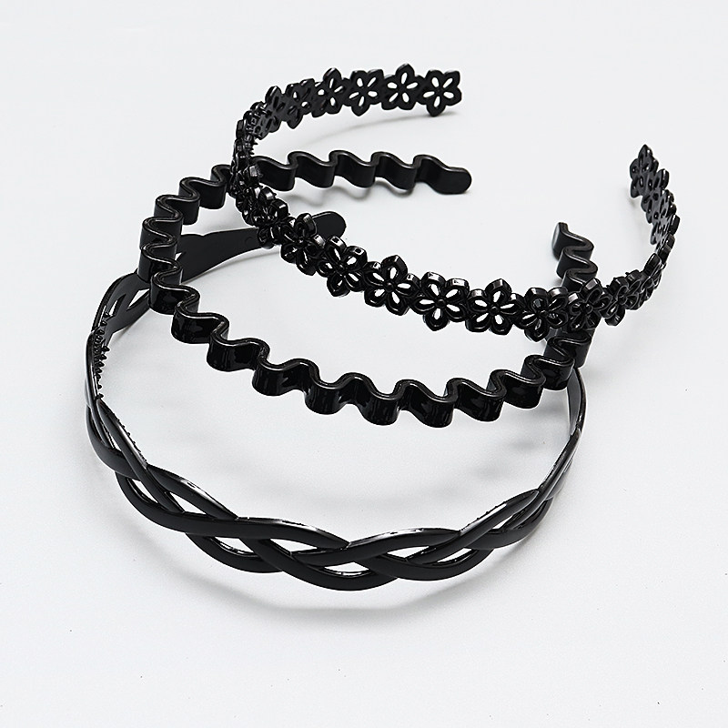 发箍女洗脸防滑压发宽边发窟头箍韩版细带齿韩国甜美网红简约发卡