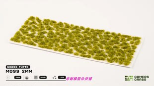 现货 Gamers Grass Moss (2mm) 成品  植物 草簇 场景 微缩
