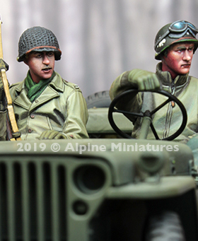 现货 Alpine Miniatures 35262 WW2 US Infantry Winter Set 1/35