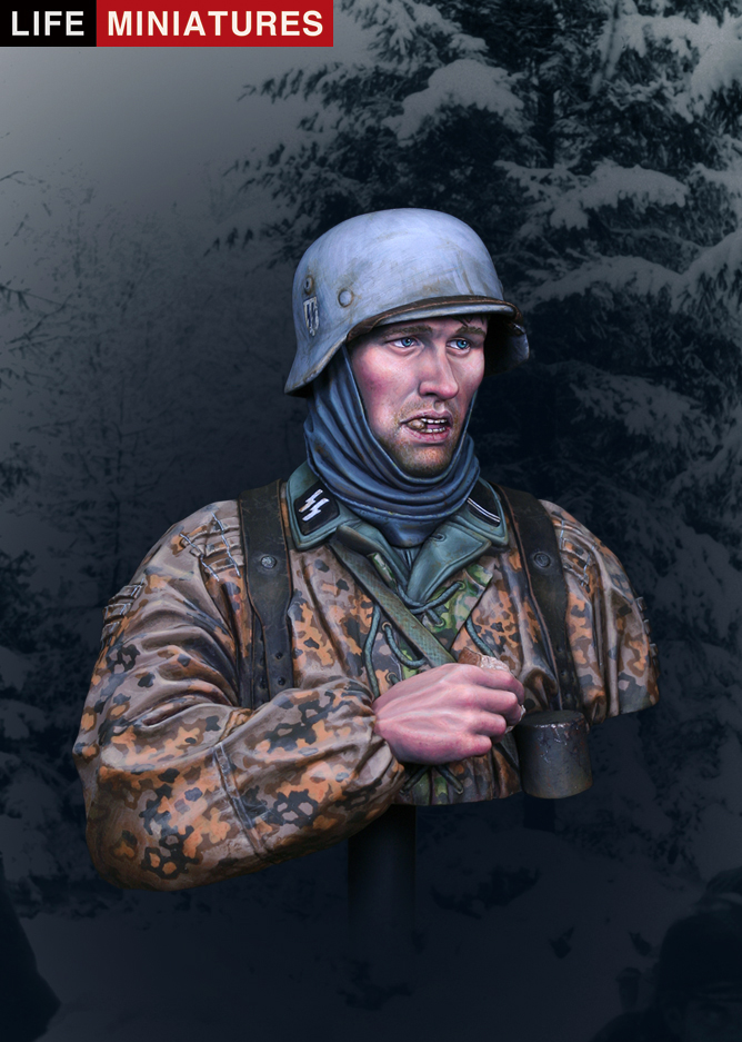 现货 Life Waffen-SS Infantryman, Ardennes 1944 Bust