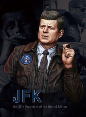 现货 Life Miniatures JFK, the 35th President of USA Bust