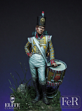 现货 FeR Drummer Boy, 77th East Middlesex, 1808 54mm