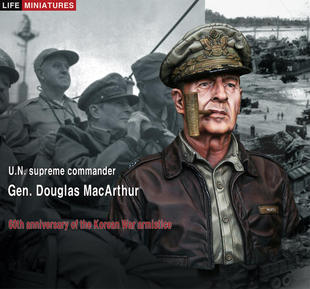 现货 Life Miniatures Gen. Douglas MacArthur Bust