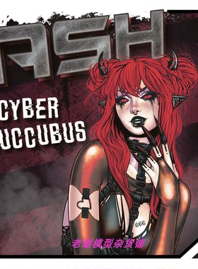Neko Ash Cyber Succubus by KAT MARTIN 1:10 scale Bust
