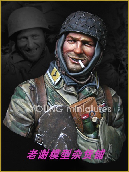 现货 Young YM1828 German Fallschirmjager Ardennes 1944
