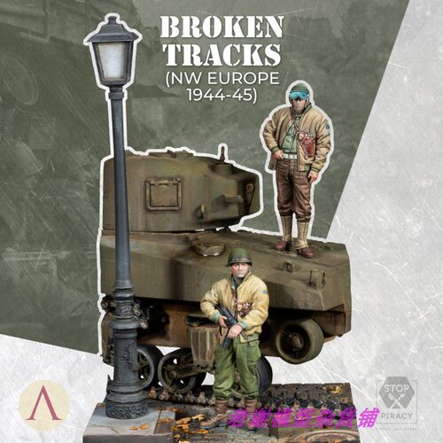 现货 Scale75 BROKEN TRACKS (NW EUROPE 1944-45) 1/35