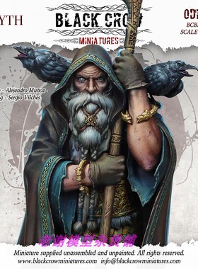 Black Crow Miniatures ODIN bust 1/12