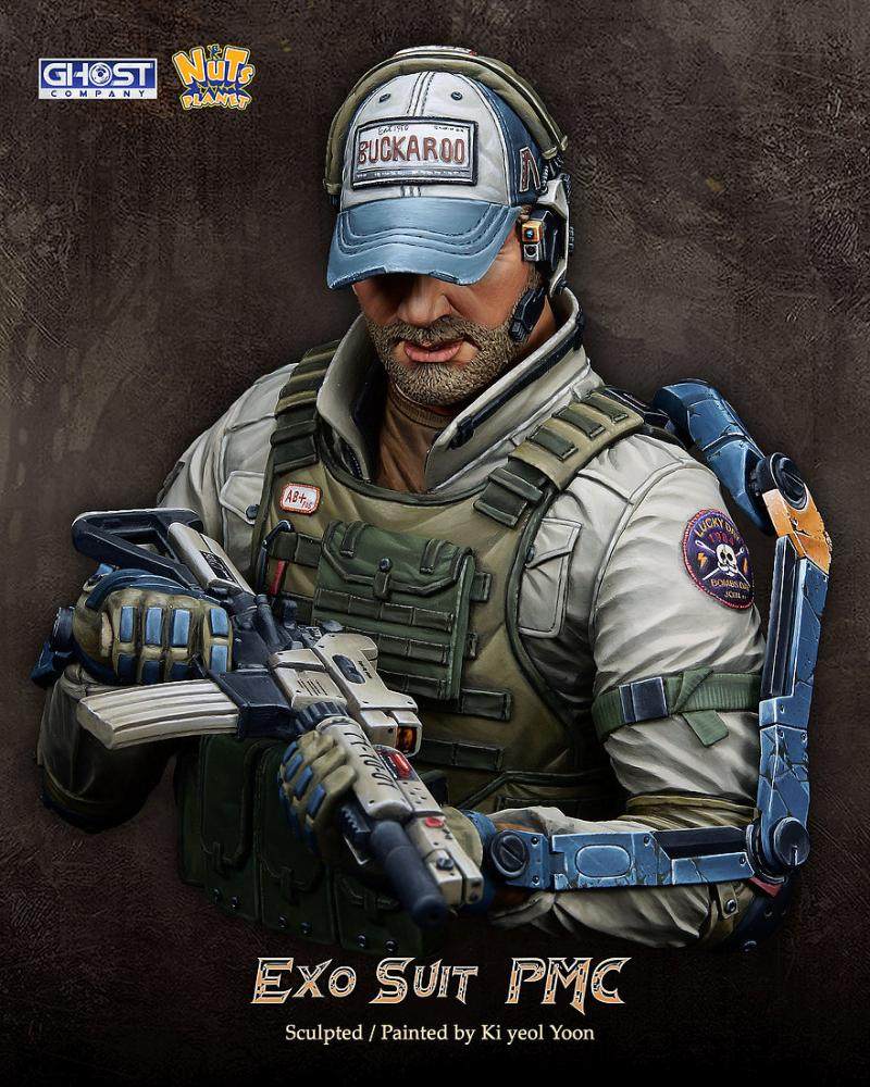 现货 Nutsplanet Exo Suit PMC 1/10th Bust - 实物图