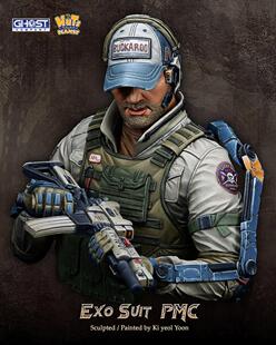 现货 Nutsplanet Exo Suit PMC 1/10th Bust