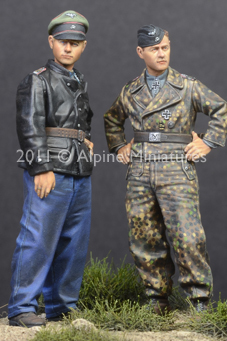 现货 Alpine 35122 Tiger Aces in Normandy 1/35
