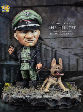 现货 Nutsplanet German Officer, The Hunter 54mm