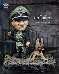 现货 Nutsplanet German Officer, The Hunter 54mm