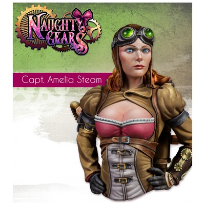 现货 Scale75 Miniatures AMELIA STEAM BUST