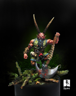 Trollus Figure Figone 不含地台 Bellicus 75mm Lunae 现货