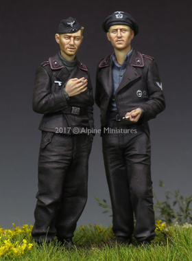 现货 Alpine 35228 German Panzer Crew Set 1/35