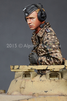 现货 Alpine 35189 Panzer Commander Set 1/35