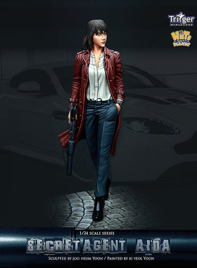 Nutsplanet Secret Agent Aida 1/35 1/24 75mm