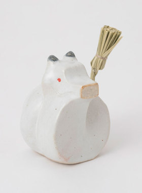 「京都和风」日本制中川政七商店干支新年限定信乐烧龙年置物摆件