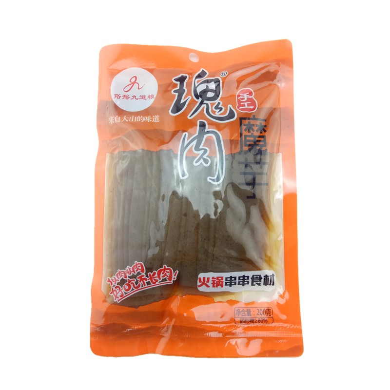 新款 九道粮鬼肉魔芋 200g 火锅串串食材冲泡方便面/拉面/面皮