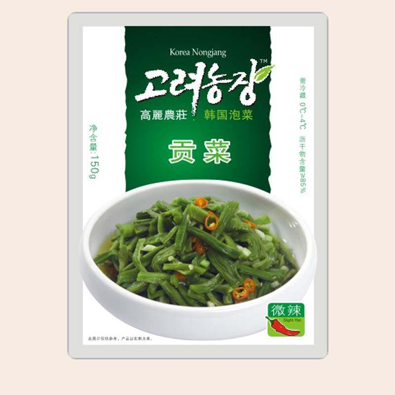 高丽农庄 微辣贡菜 无叶苔干 下饭菜 150g