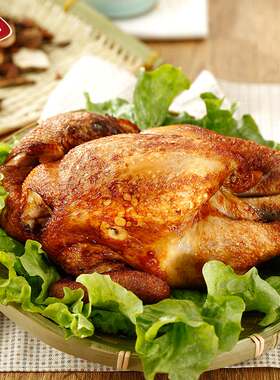 恒慧烧鸡550g整只老式卤味整鸡熟食经典烧鸡独立包装零食脱骨鸡