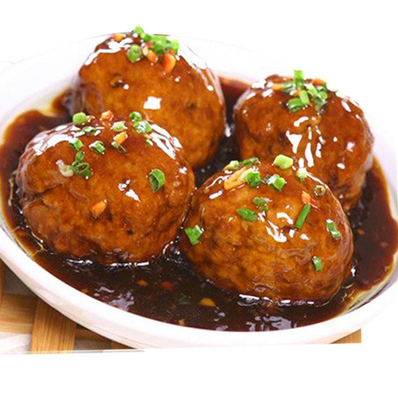 扬州特产五亭桥狮子头淮