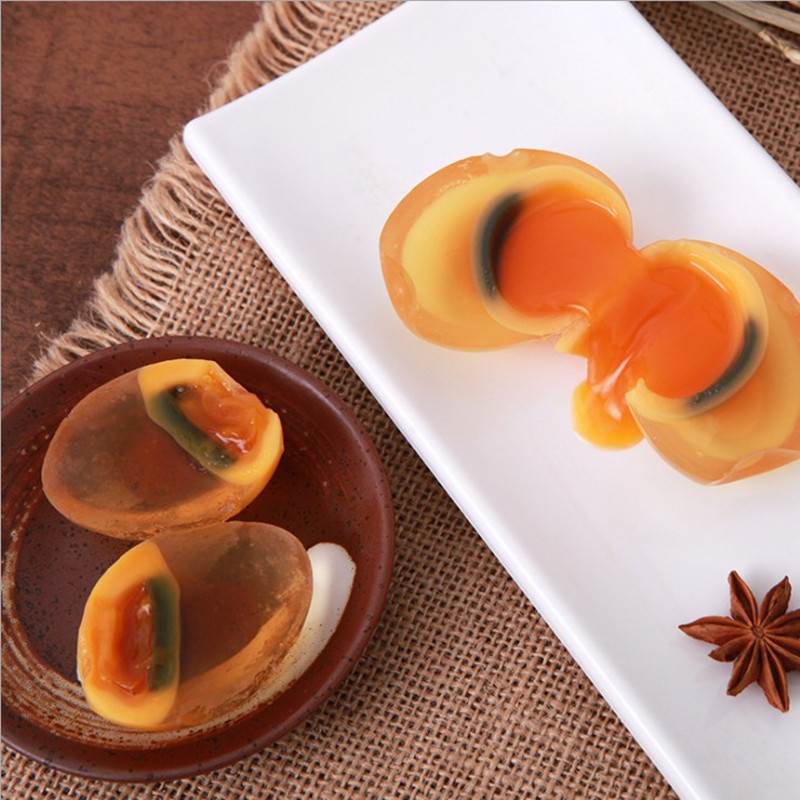 四川南充特產(chǎn)松花皮蛋系列之閬中王廷松自制變蛋無(wú)鉛輕堿10枚包郵