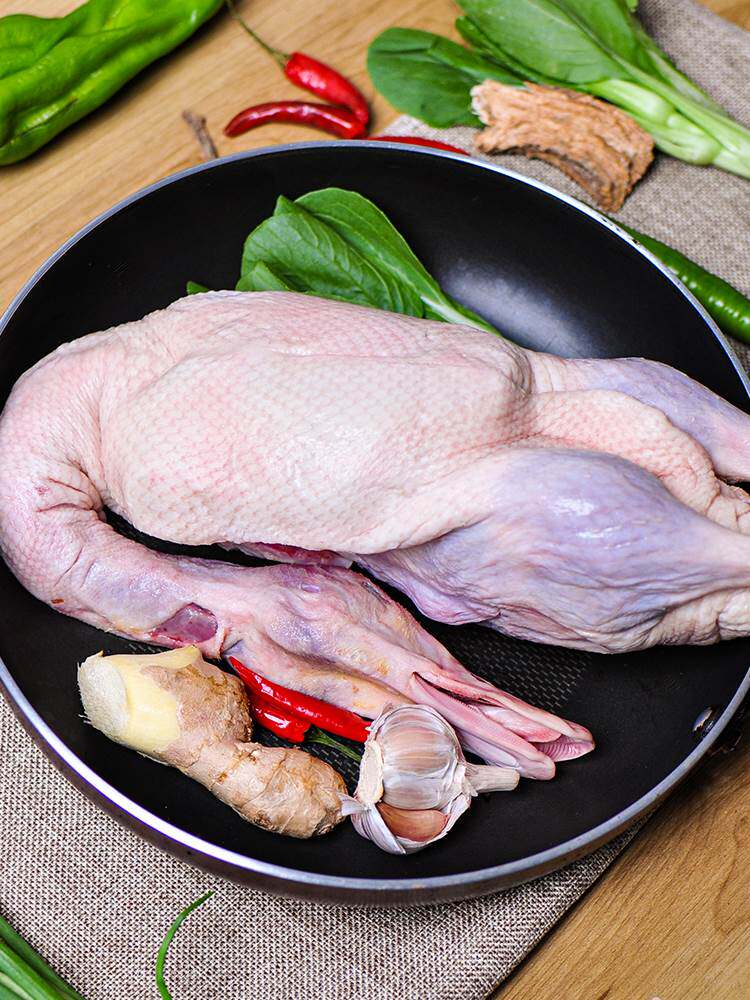 老杜崇明岛樱桃谷鸭2斤农家土鸭麻鸭水鸭冷冻白条鸭整只生鲜食材