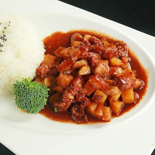 新款 【一休智造】速食盖浇饭料理包方便食品外卖商用土豆爱烧肉