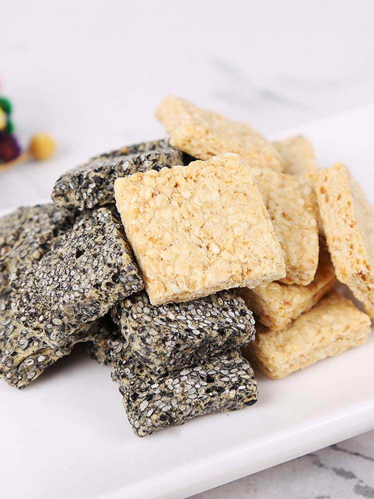 新款 陕西特产富平流曲琼锅糖黑白芝麻麦芽糖甜小吃休闲零食袋装