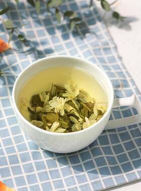 艺福堂新茶茉莉花香雪浓