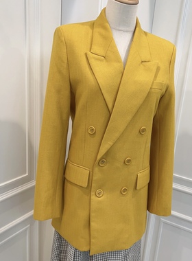原2385 狠货！店主私藏 羊毛真丝西装外套