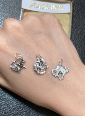 nojess新款幸福小猫吊坠挂坠