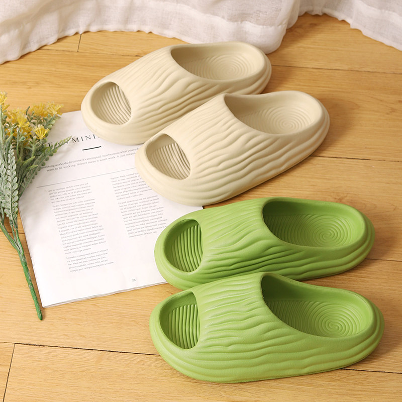 厚底踩屎感外穿拖鞋女家居家用防臭防滑浴室洗澡凉拖鞋男夏季静音