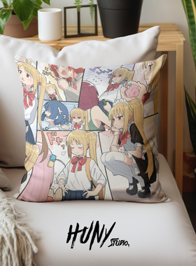 伊地知虹夏孤独摇滚动漫周边二次元漫展摆摊宿舍卧室装饰靠垫抱枕