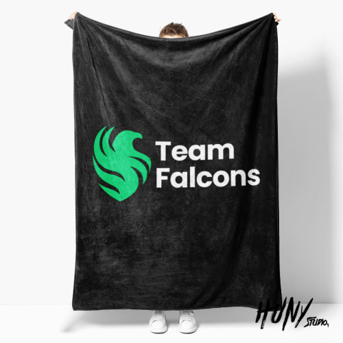 CSGO绿鹰Falcons战队周边毛毯