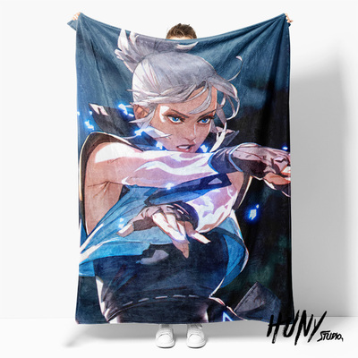 瓦罗兰特捷风婕提风女毛毯