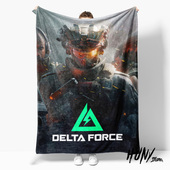 三角洲行动Delta Force游戏周边礼物沙发毯宿舍空调毯午休毯毛毯