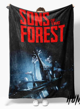森林之子Sons Of The Forest冒险生存游戏礼物宿舍空调午休毯毛毯