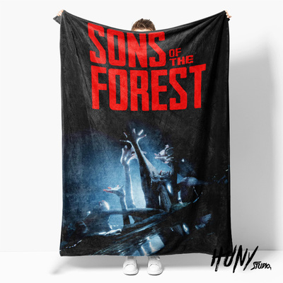 森林之子冒险游戏礼物毛毯