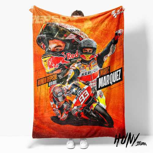 马克马奎斯MotoGP赛车手毛毯