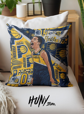 Haliburton哈利伯顿篮球球星周边礼物工作室沙发装饰靠枕垫抱枕