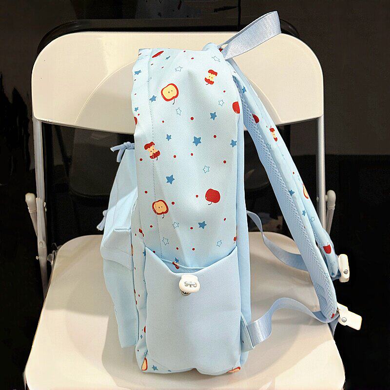 大容量星星少女书包初高中生双肩包旅游轻便背包ins风小众高级感