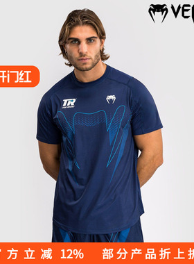 VENUM X TOP RANK ORIGINAL拳击泰拳格斗休闲训练运动速干T恤短袖